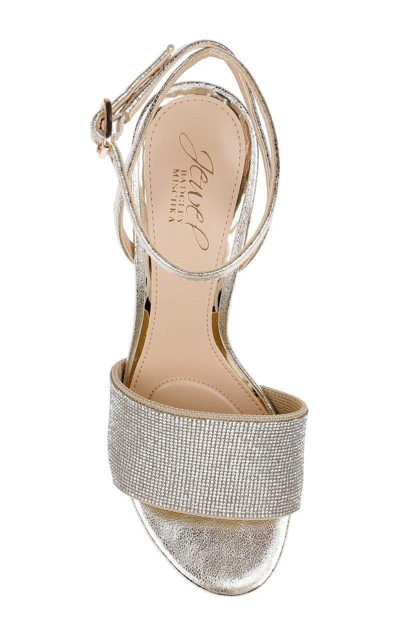 Hattie Block Heel Sandal with Ankle Strap