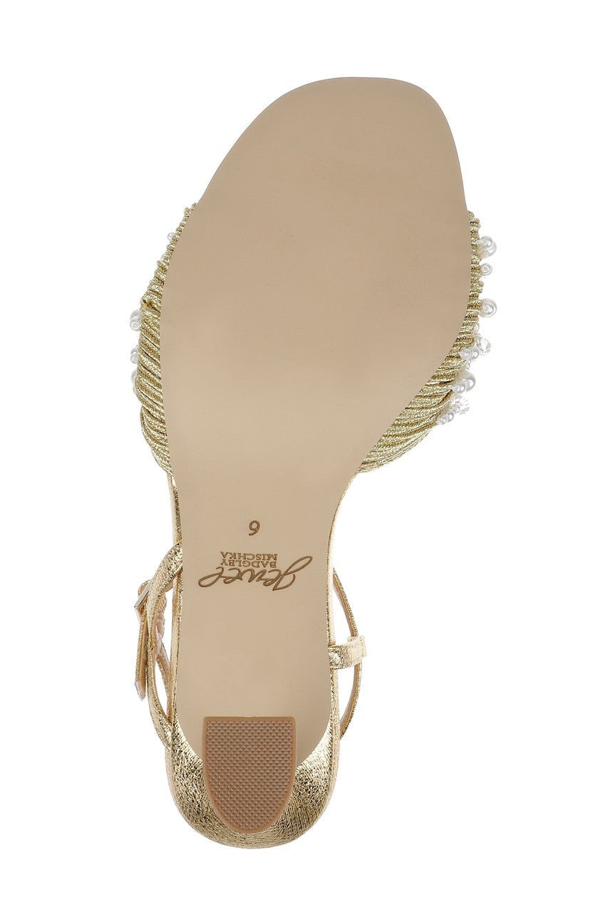 Fanny Pearl Stiletto Heel Sandals