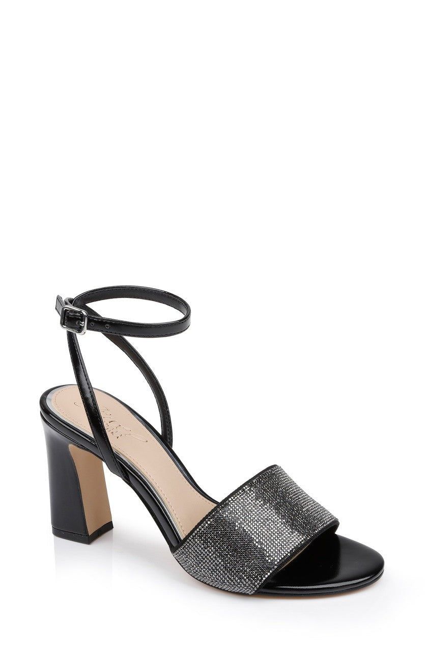 Hattie Block Heel Sandal with Ankle Strap