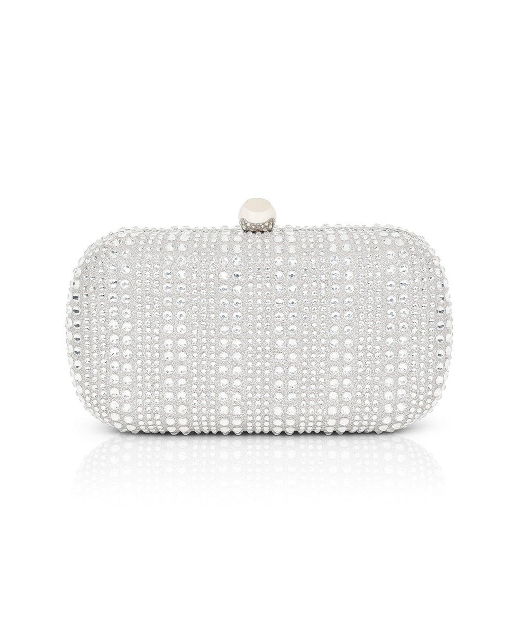 Christy Micro Glitter and Crystal Minaudiere