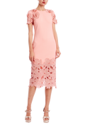 Floral Lace Sheath Dress