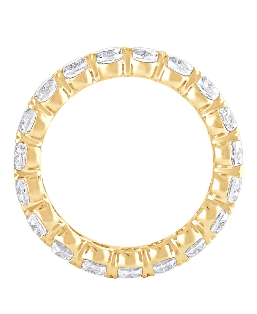 Oval-Cut Eternity Band Ring