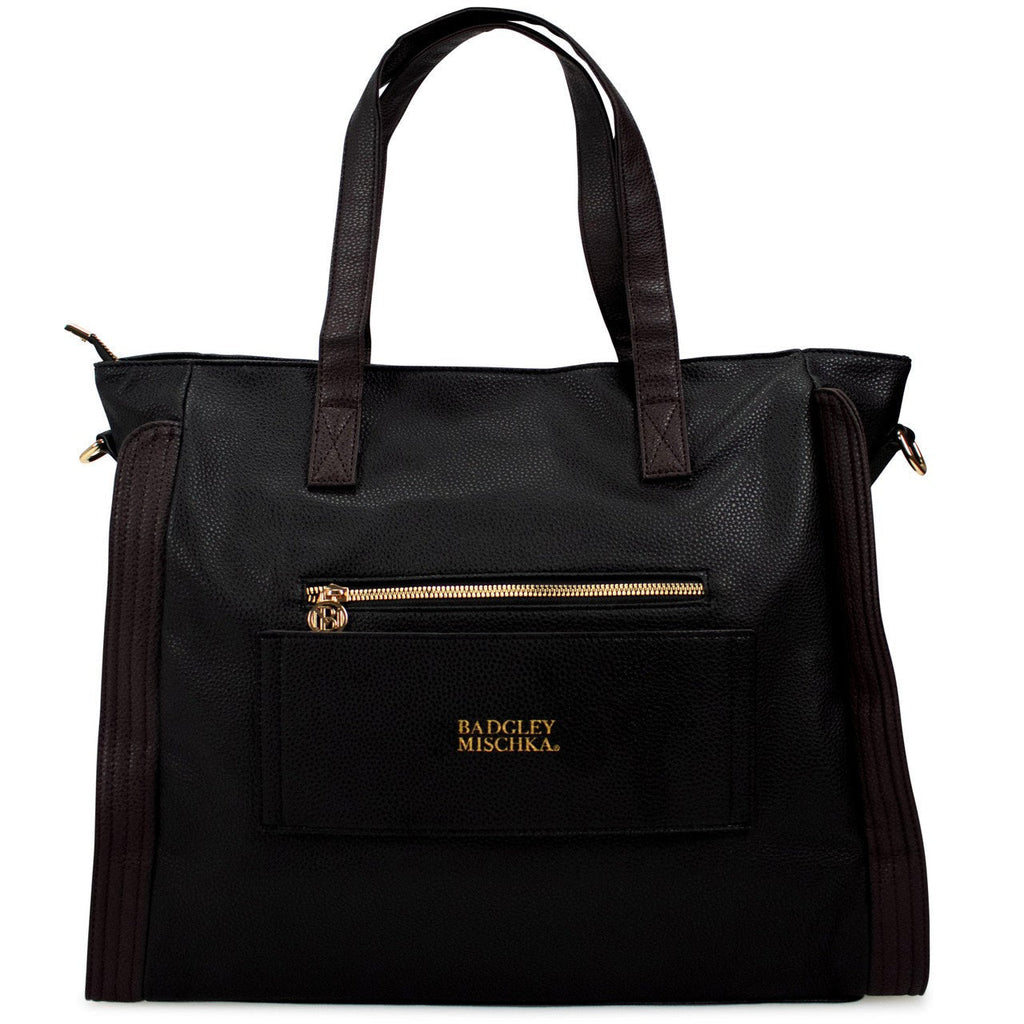 Rose Vegan Leather Travel Tote Weekender Bag