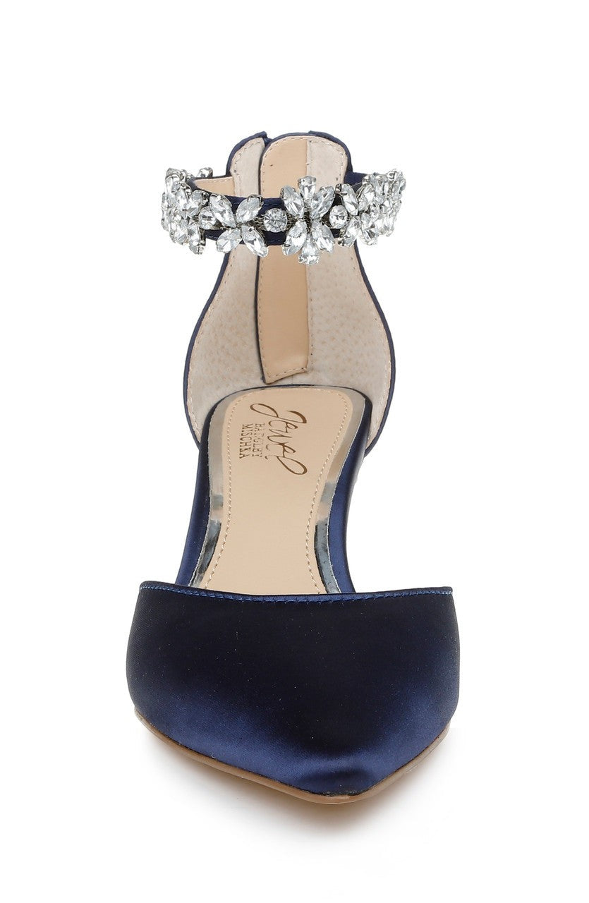 Robles Crystal Embellished Kitten Heel