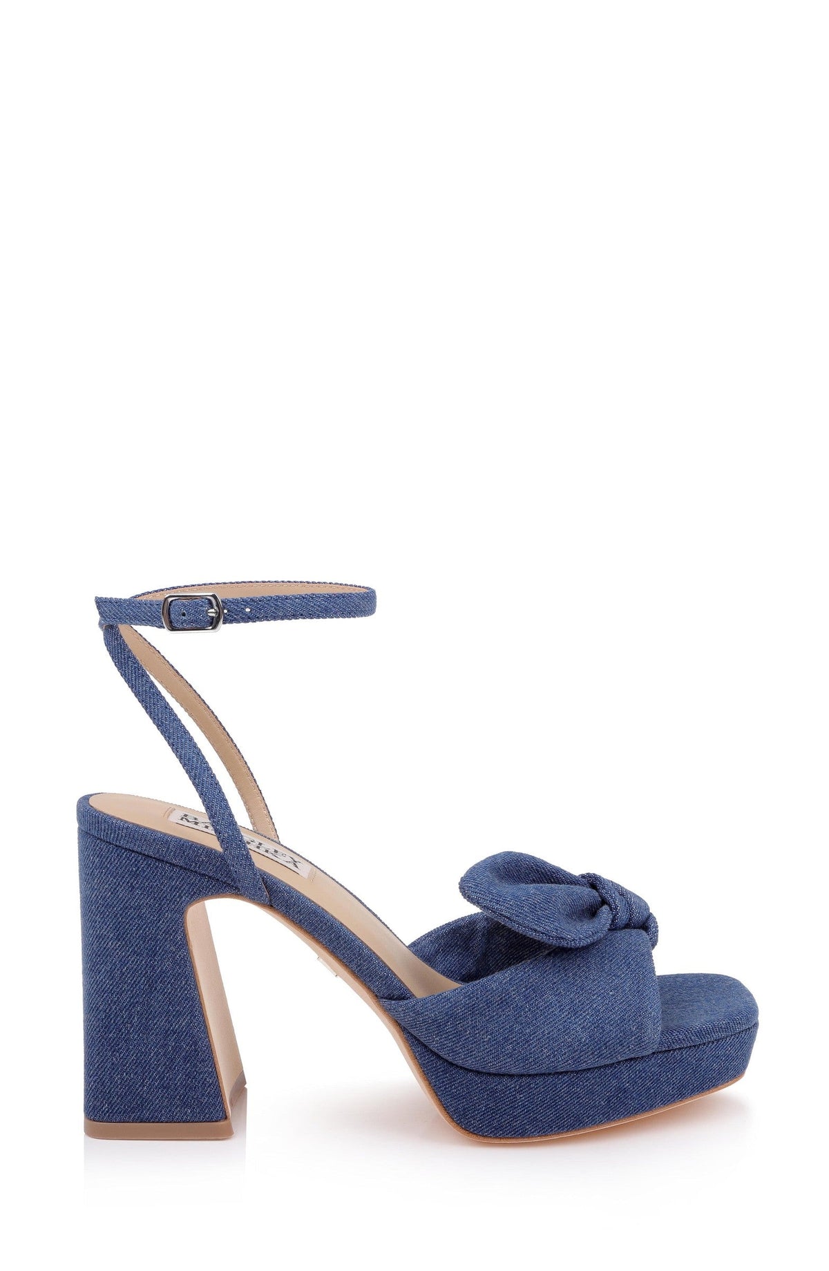 Yuki Bow Ankle Strap Platform Sandal