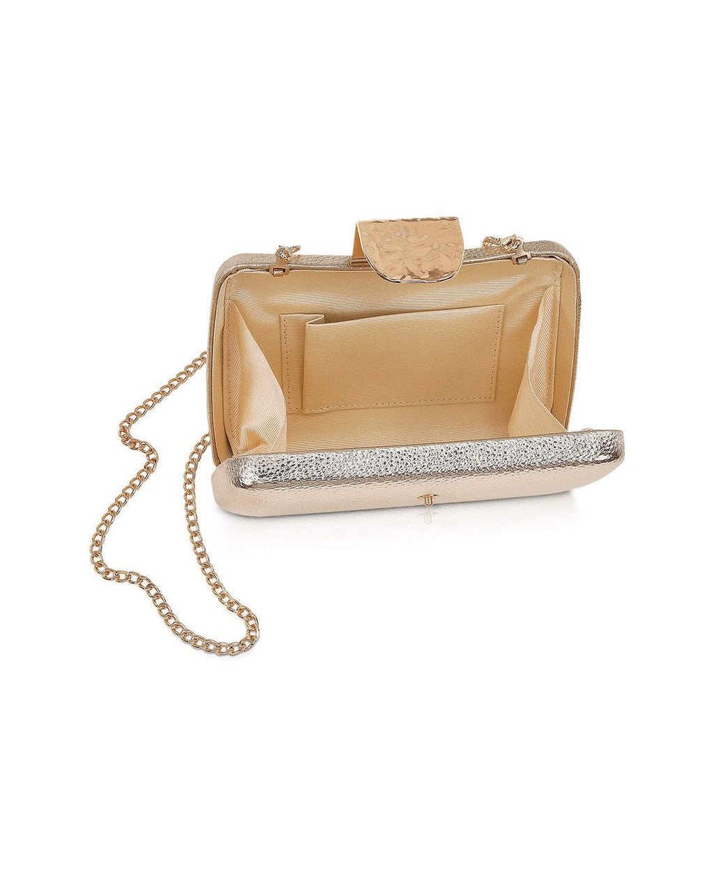 Tatum Faux Leather Clutch