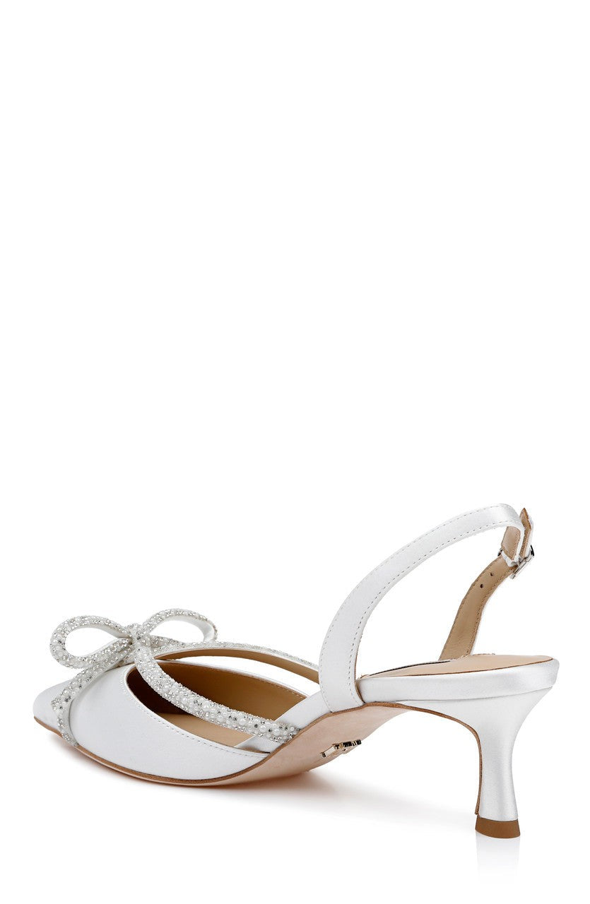 Angelina Slingback Kitten Heels