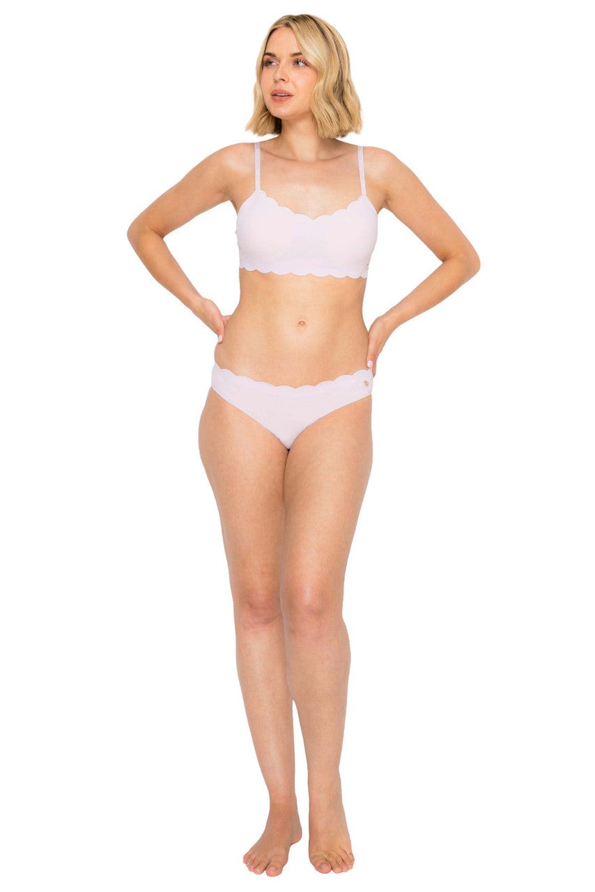 Yummy Baby Rib Scallop Bralette