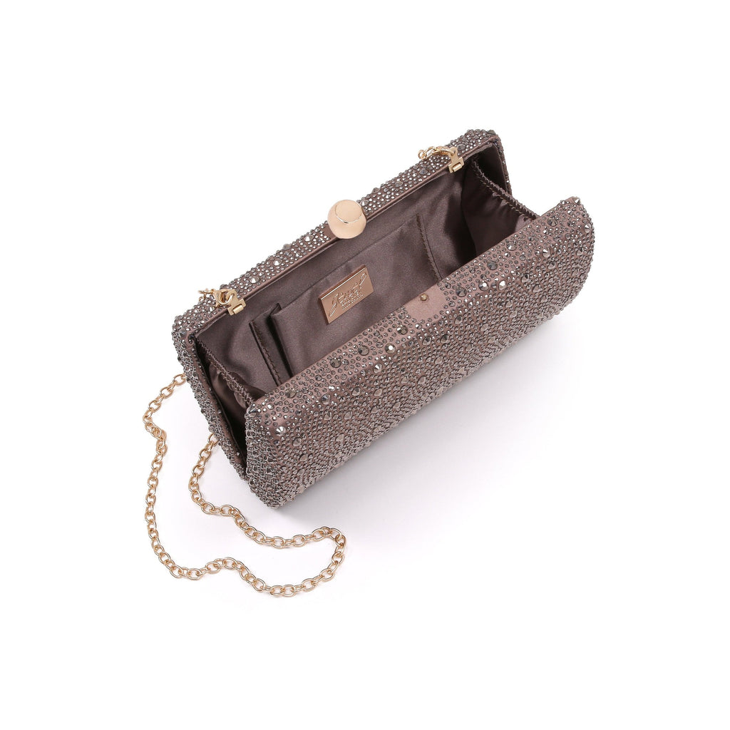 Fern Mixed Crystal Minaudiere