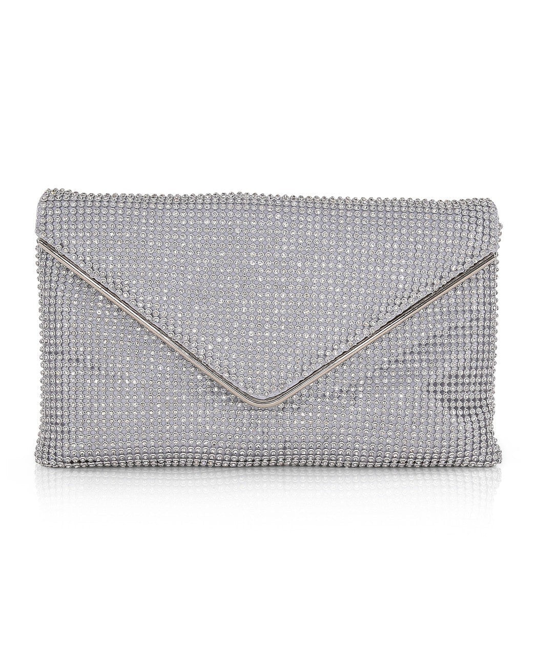 Noemi Crystal Envelope Clutch
