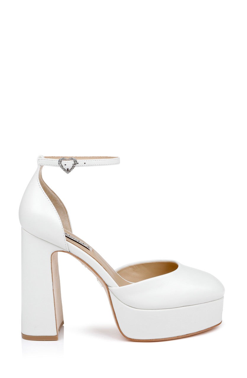 Jayda II Leather Platform Pumps