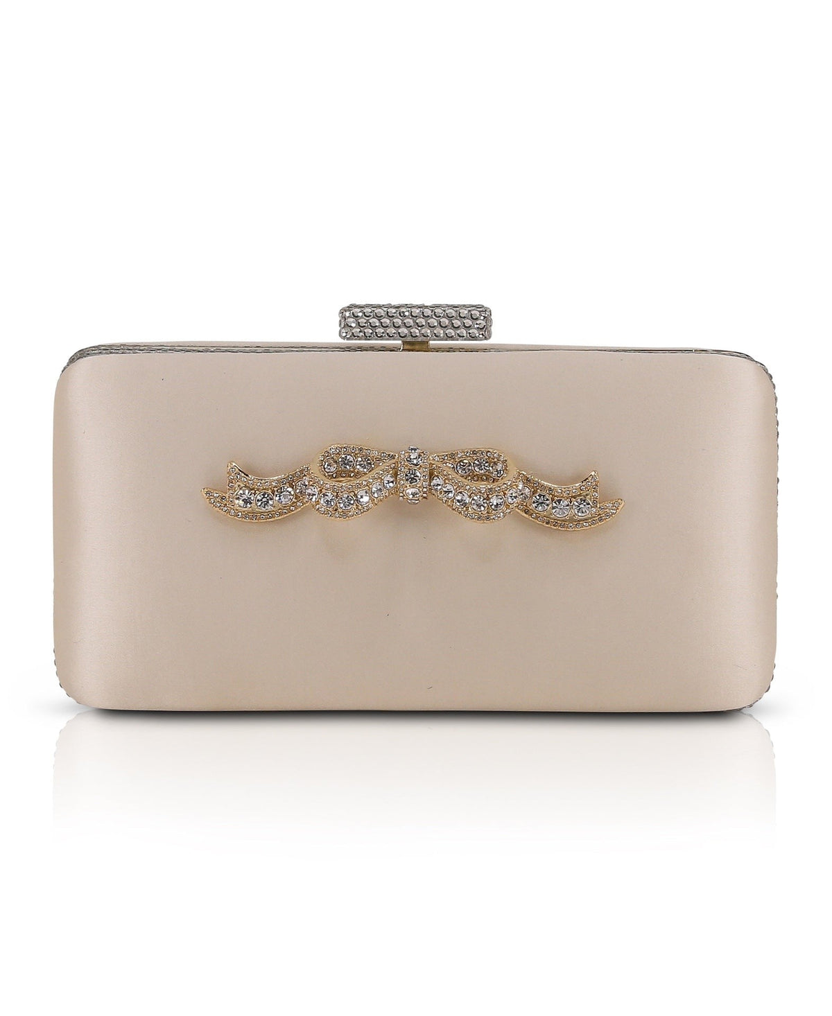 Lexi Crystal Bow Clutch