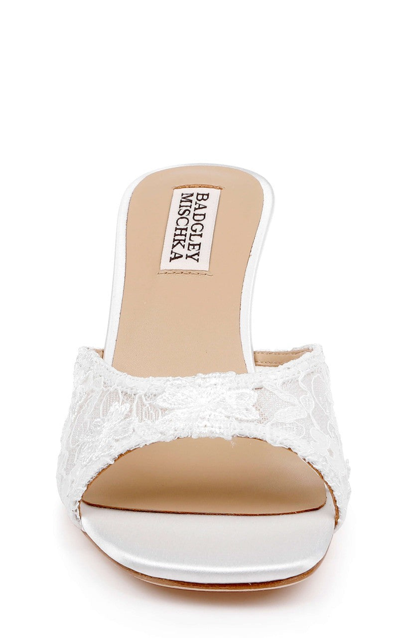 Draya Open Toe Mid Heel Mules