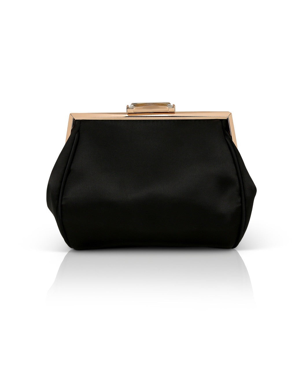 Skye Framed Clutch with Crystal Clasp