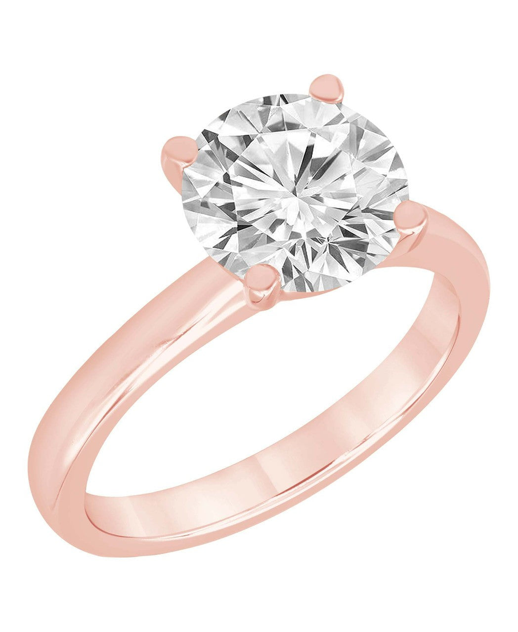 Diamond Solitaire Engagement Ring