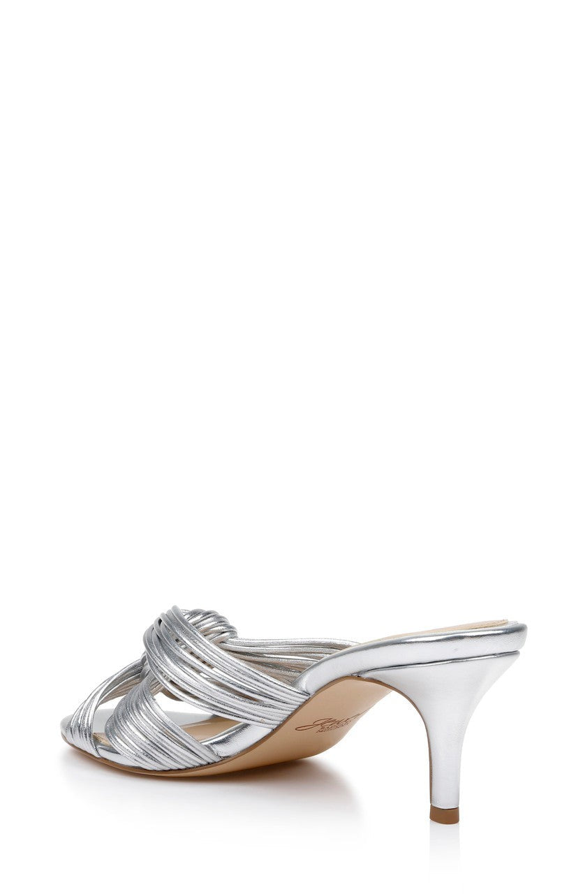 Mia Twisted Leather Mules