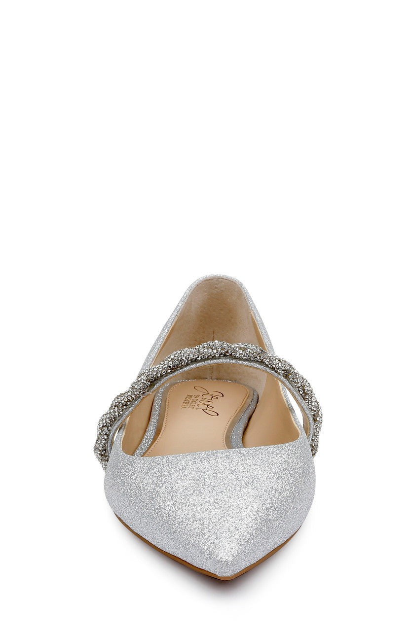 Vana Pointed Flats with Embellished Straps