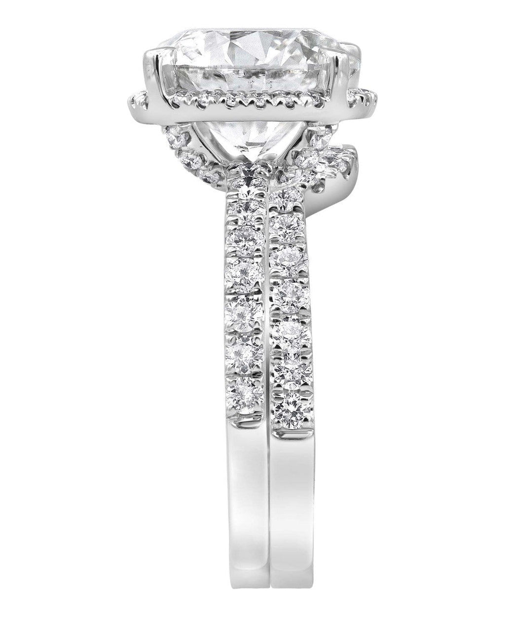 Diamond Rings Bridal Set