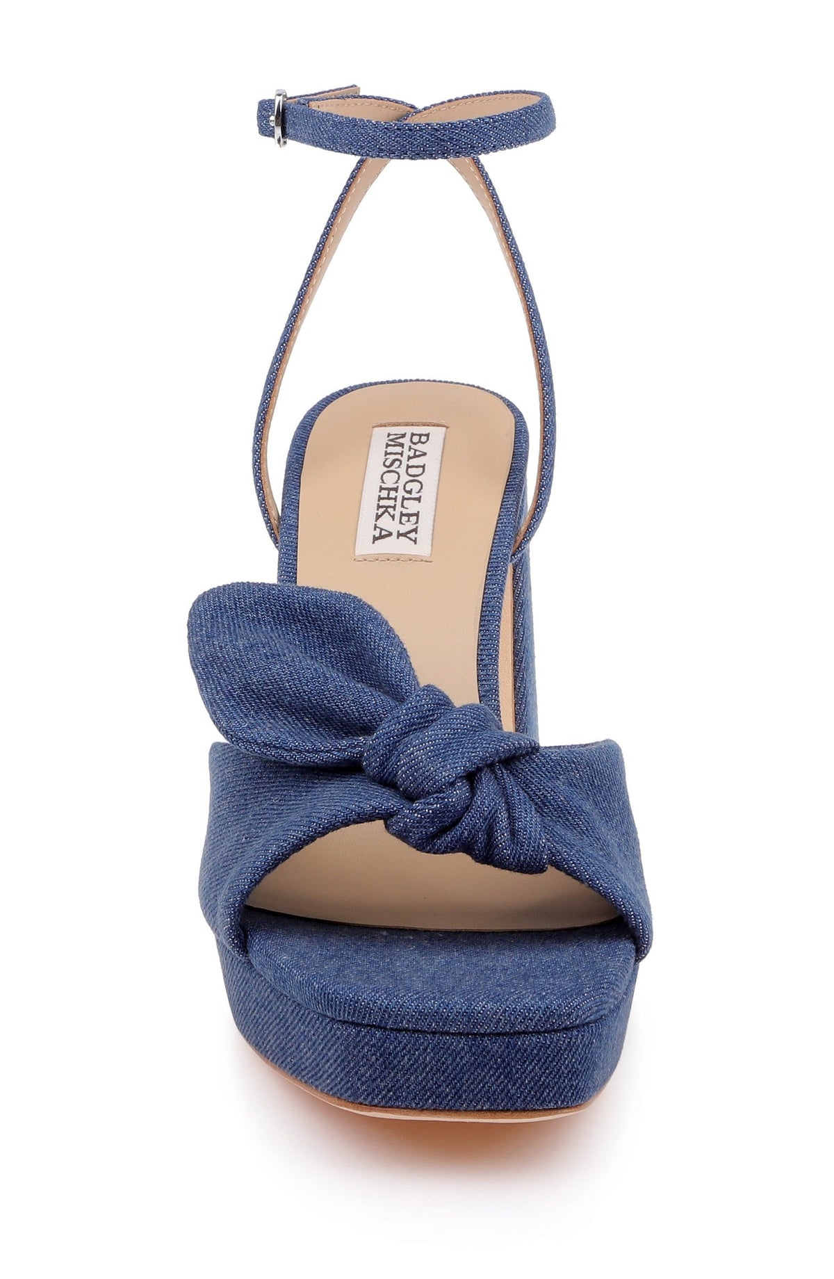 Yuki Bow Ankle Strap Platform Sandal