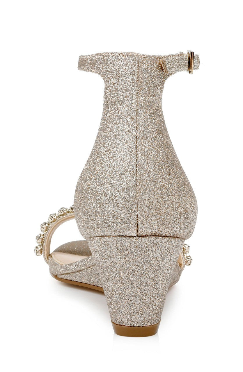 Lora Low Wedge Sandals