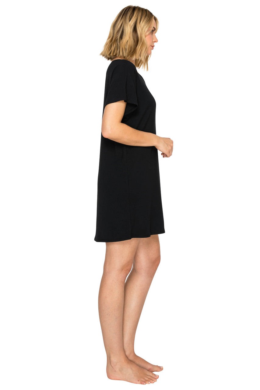Yummy Modal Rib Dolman Sleep Dress