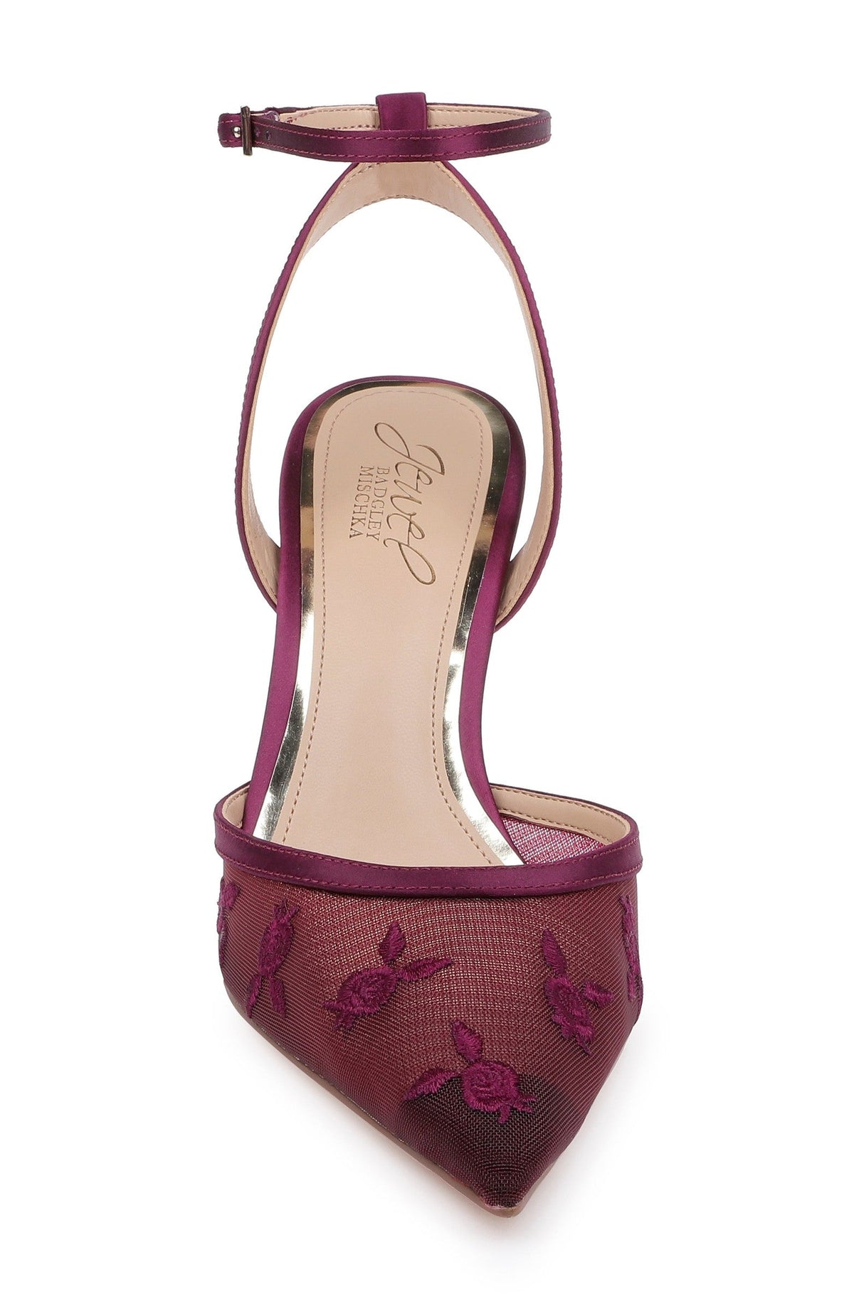 Zaida Pointed Toe Ankle Strap Pump