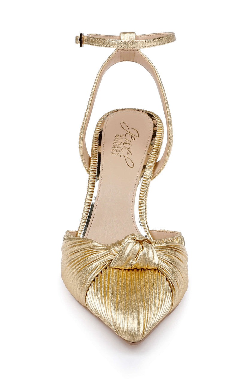 Enid Pointed Toe Ankle Strap Pumps