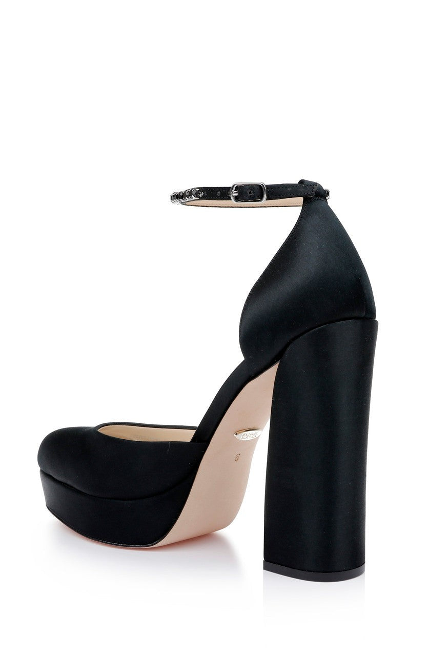 Felixa Platform with Gemstone Ankle Strap