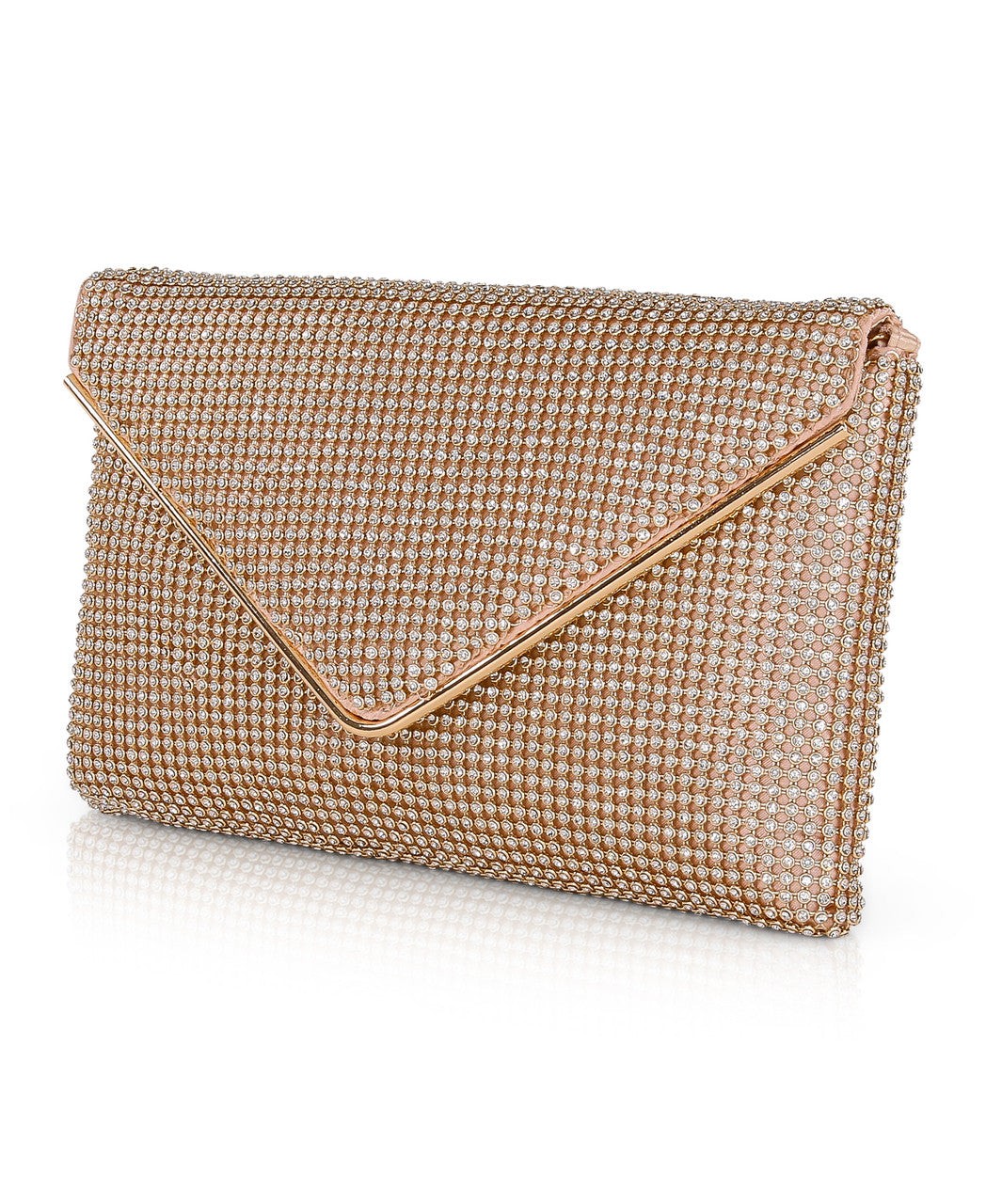 Noemi Crystal Envelope Clutch