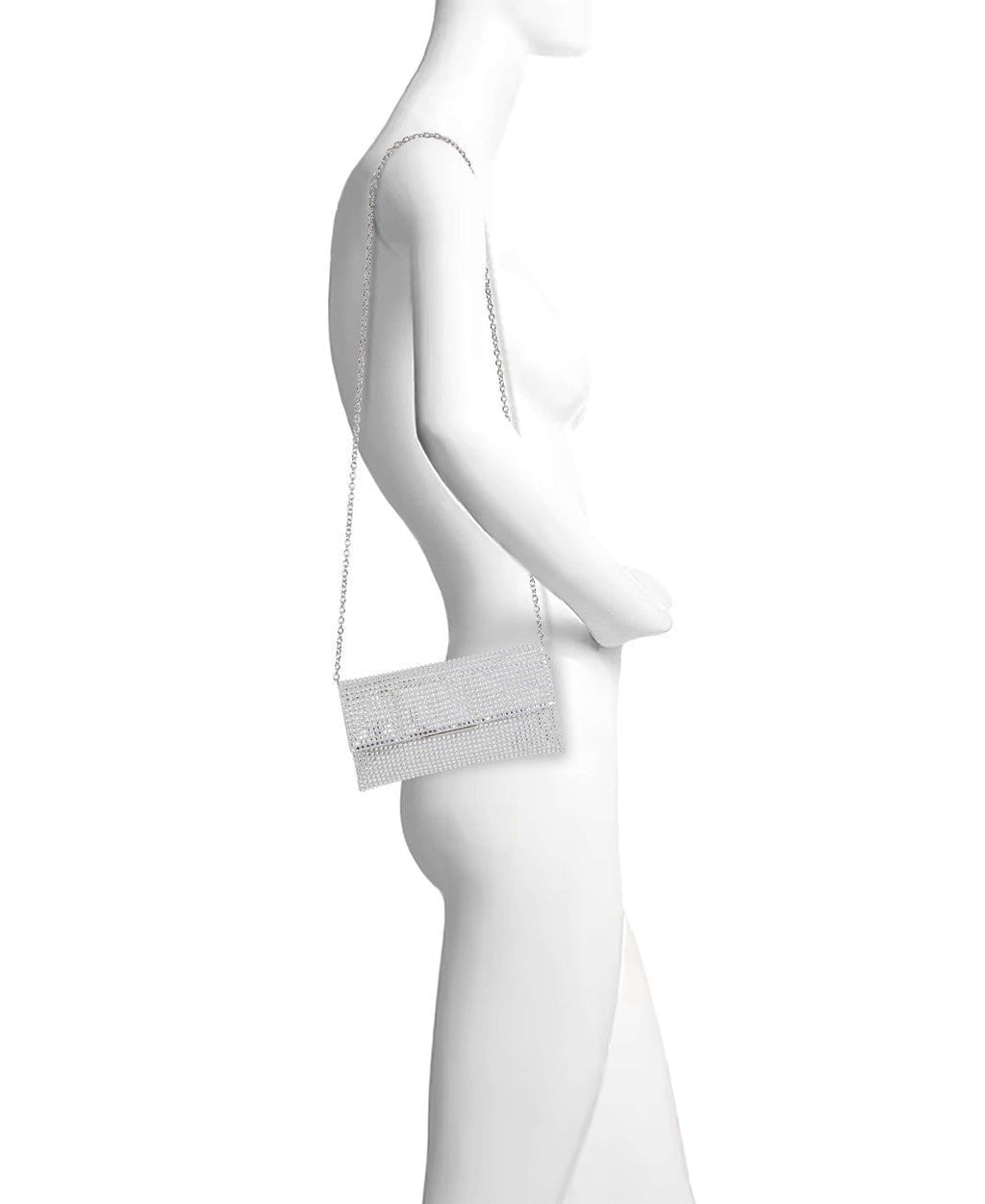 Jayden Crystal Mini Envelope Clutch