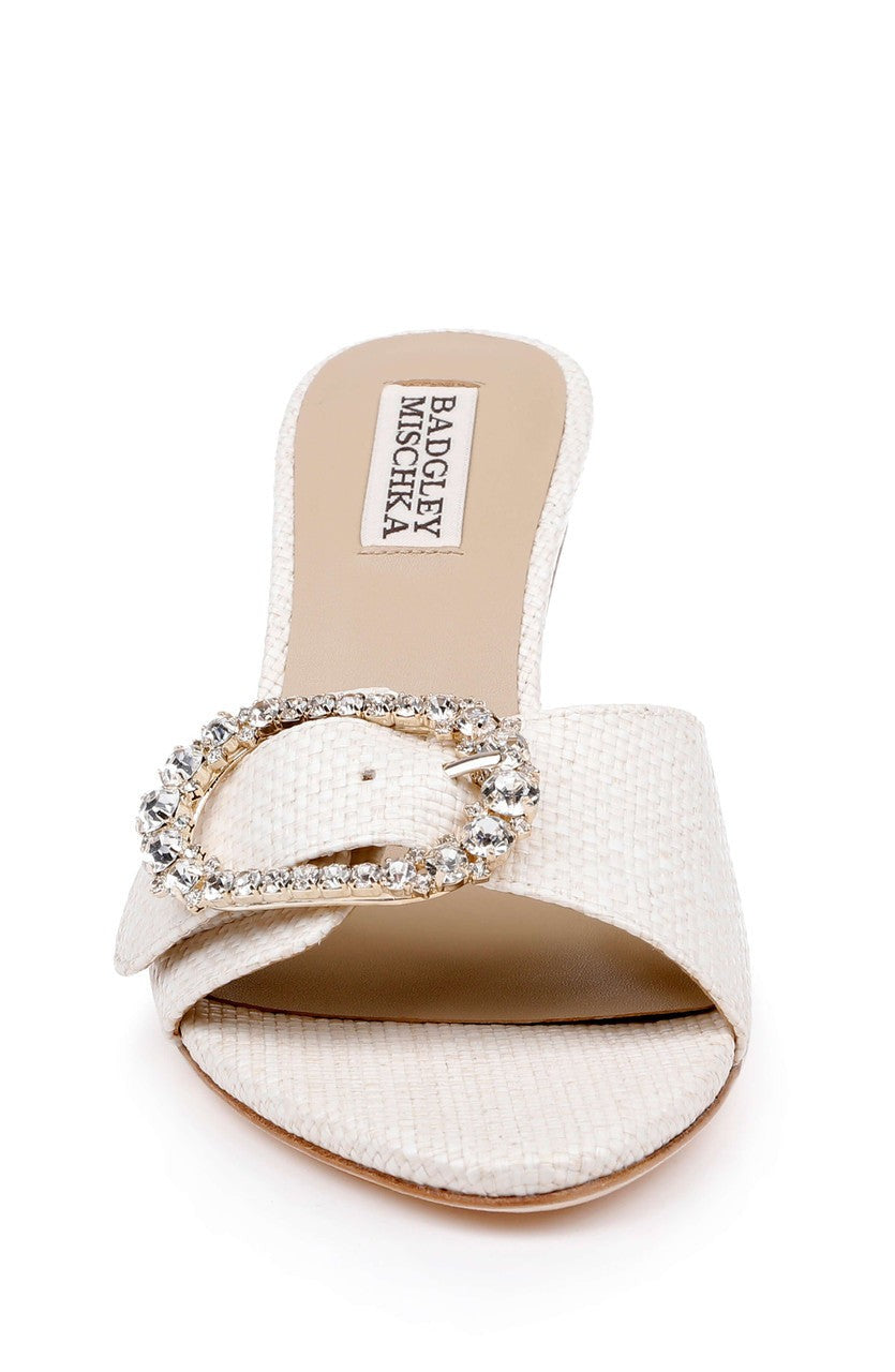 Odetta Block Heel Slide Sandal