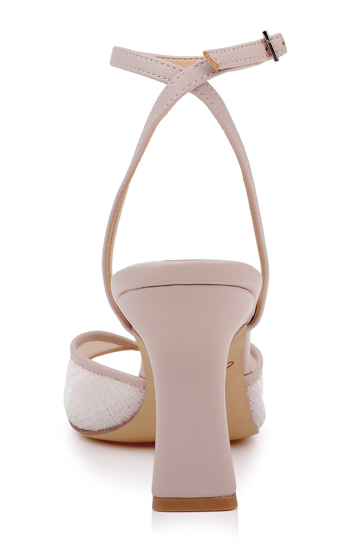 Zaha Sequin Ankle Strap Sandal
