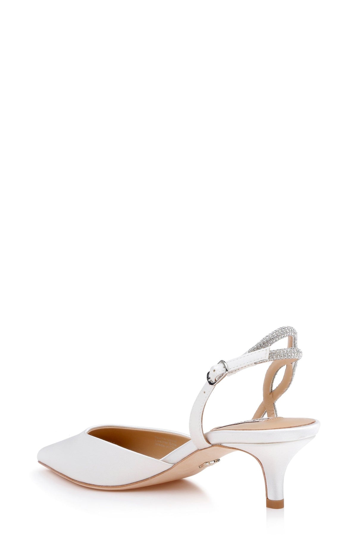 Yulianna Kitten Heel Slingback Pump