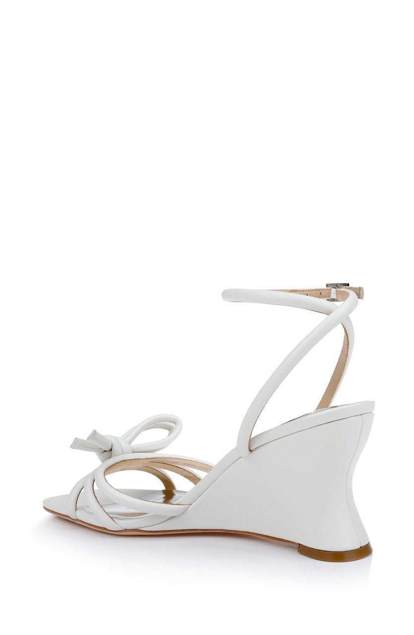 Luciana Knot Detail Wedge Sandal