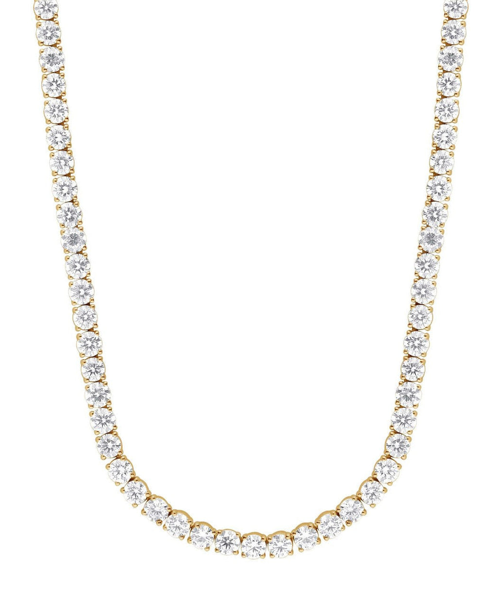 28 1/2CTTW Diamond Tennis Necklace
