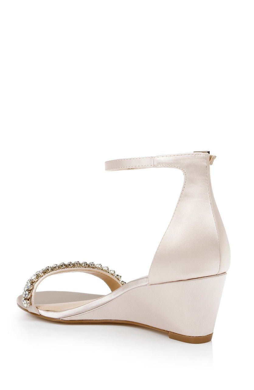 Lora Low Wedge Sandals