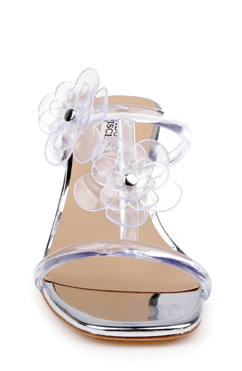Xyra Jelly Heeled Sandal