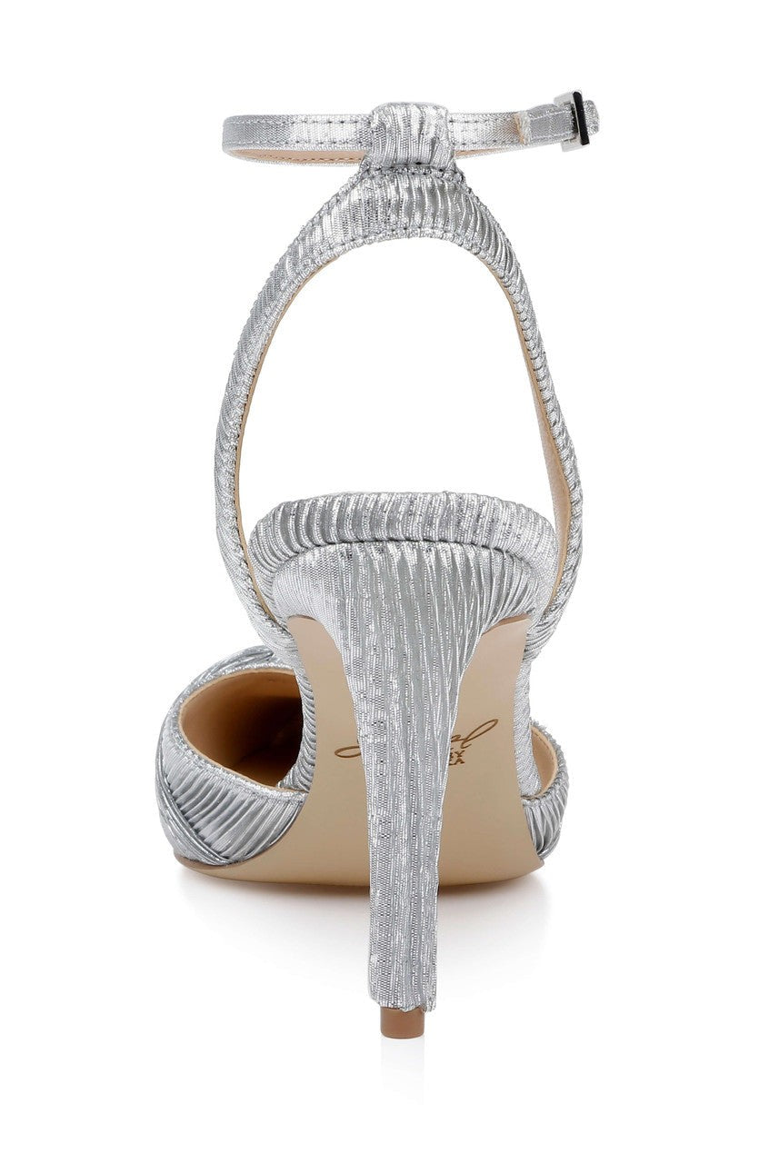 Enid Pointed Toe Ankle Strap Pumps