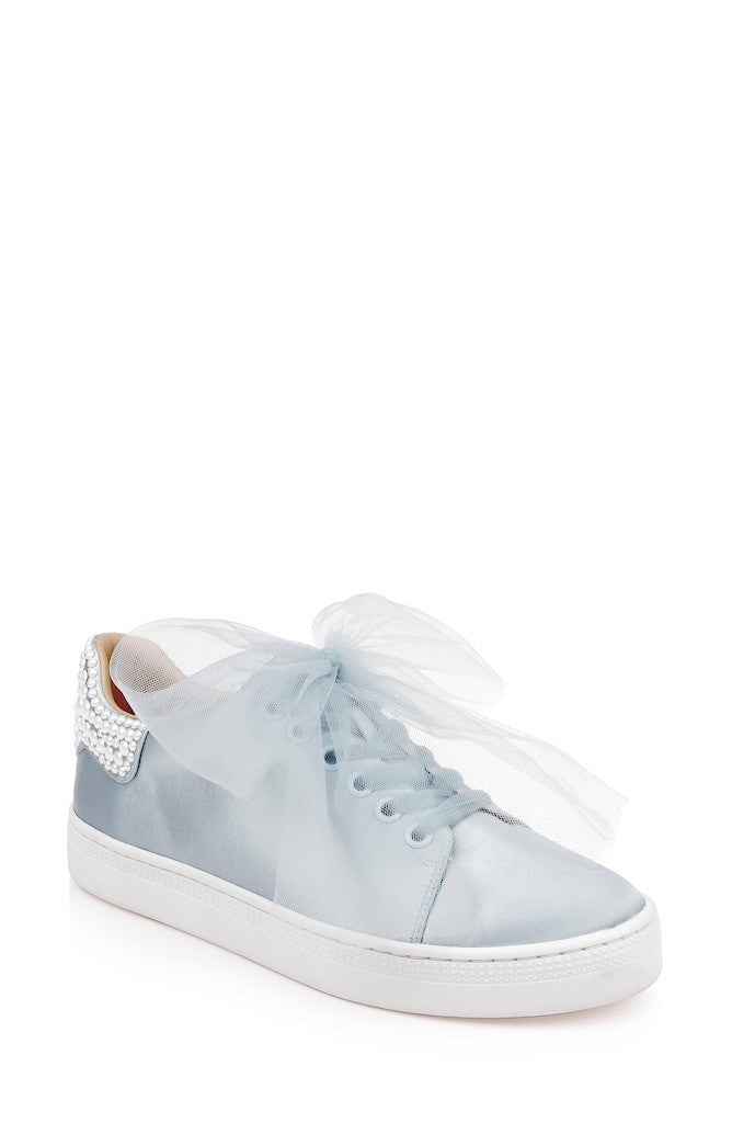 Gem Dressy Satin Sneakers
