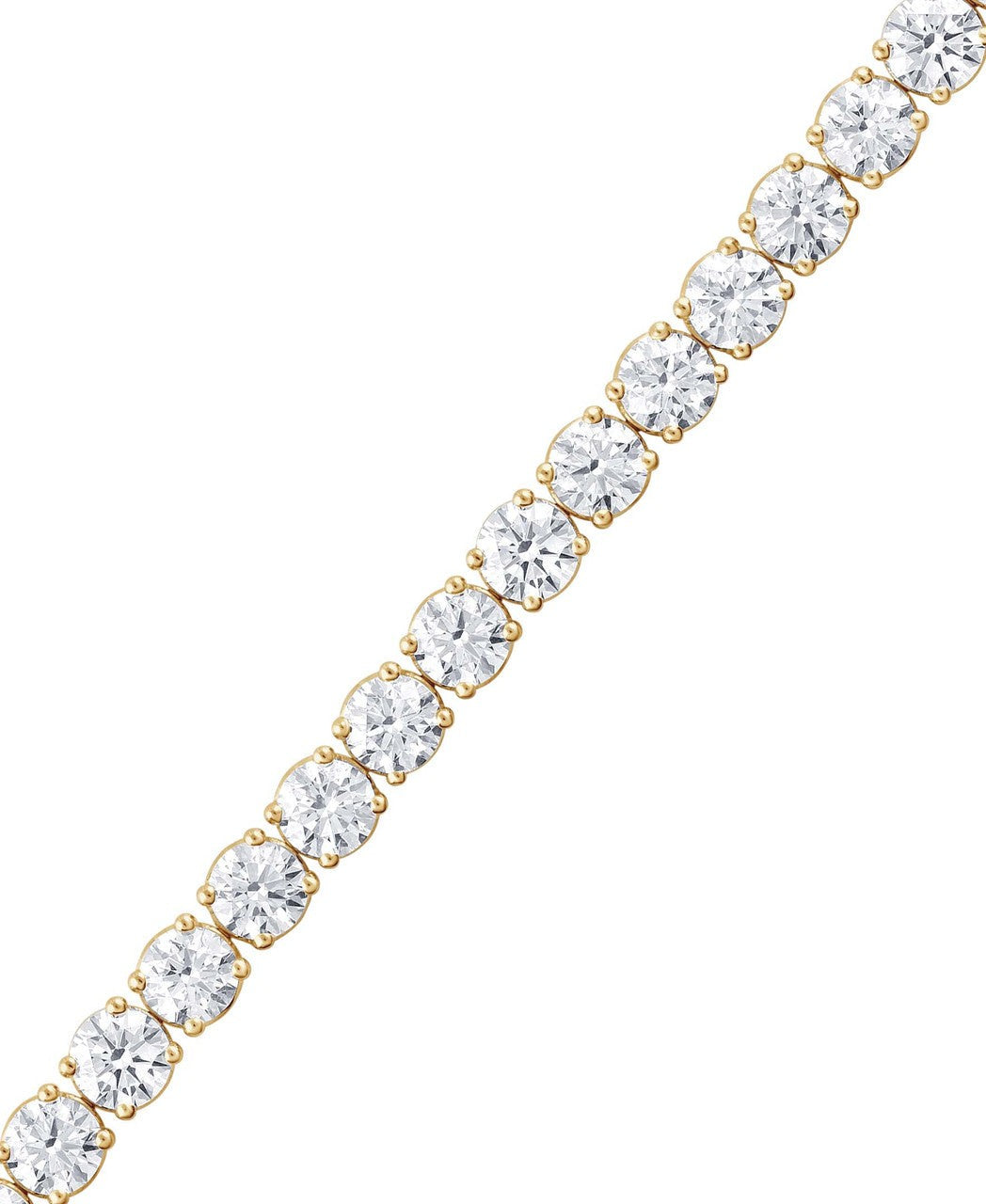 20CTTW Round Cut Diamond Tennis Bracelet