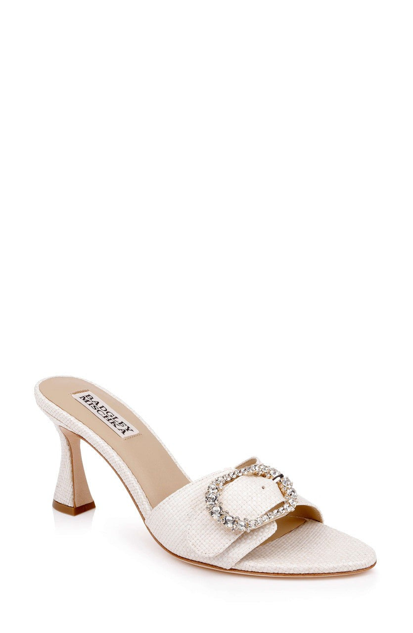 Odetta Block Heel Slide Sandal