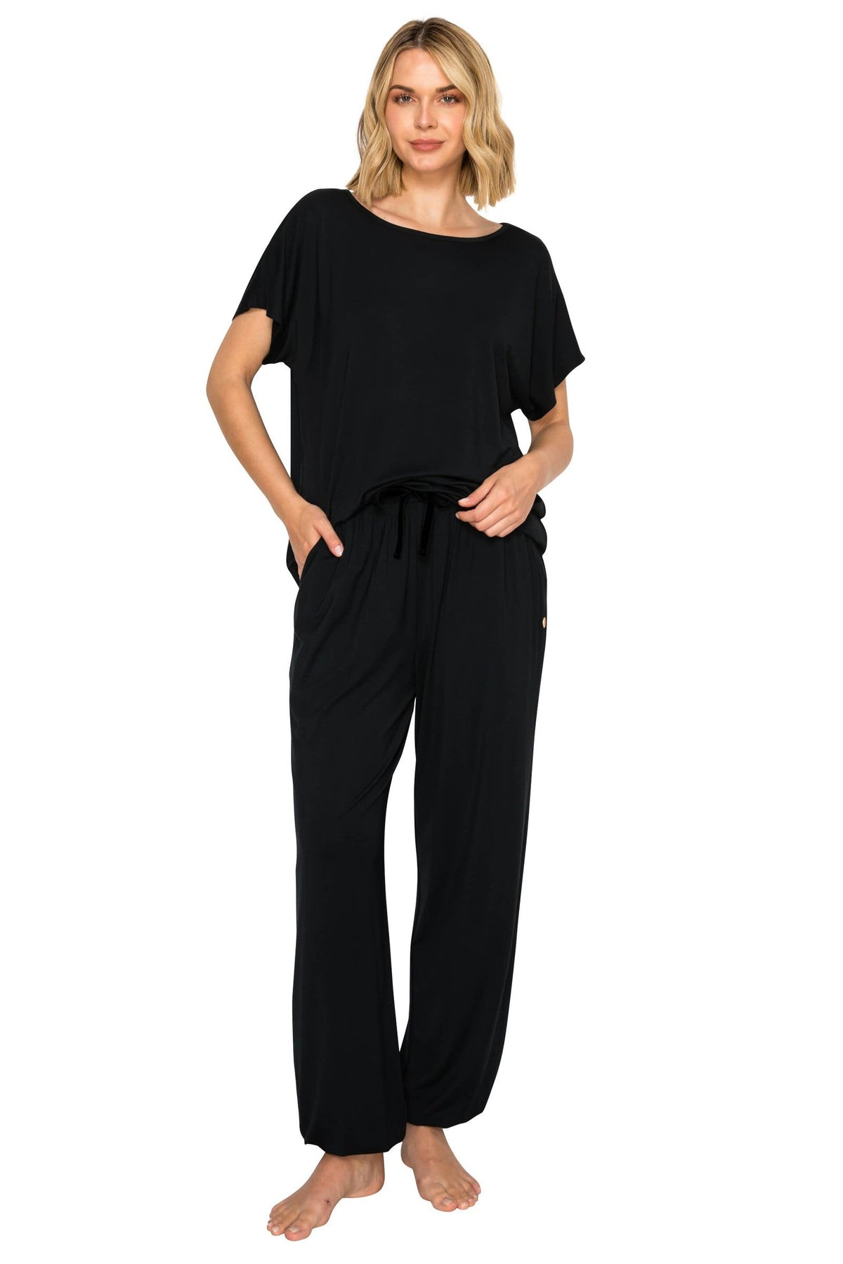 Yummy Modal Blend Dolman Sleeve Jogger Set