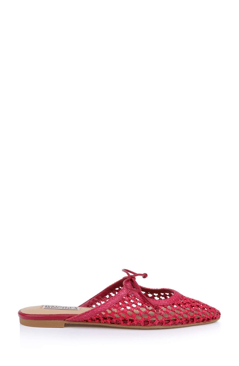 Xailee Woven Pointed Toe Mule