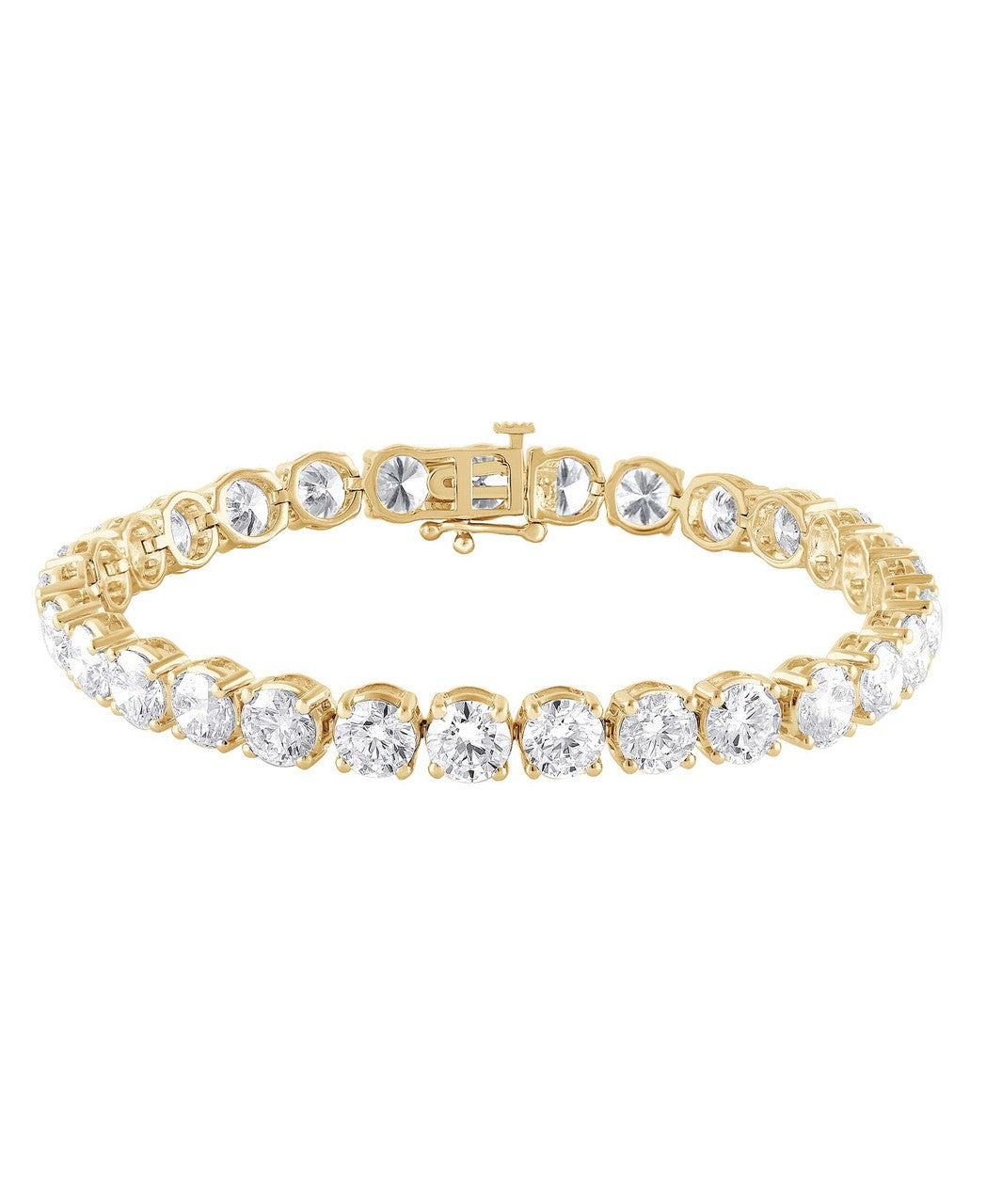 20CTTW Round Cut Diamond Tennis Bracelet