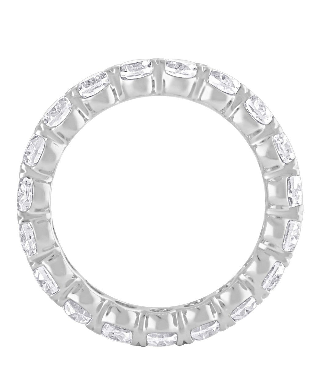 Oval-Cut Eternity Band Ring