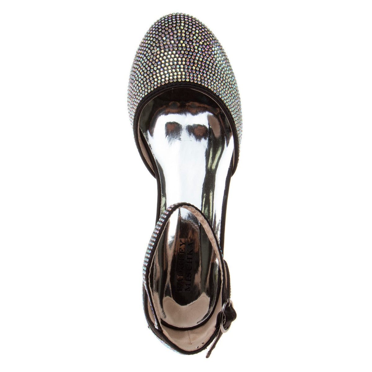 Girls’ Studded Block Heeled 2-Piece Dress Shoe
