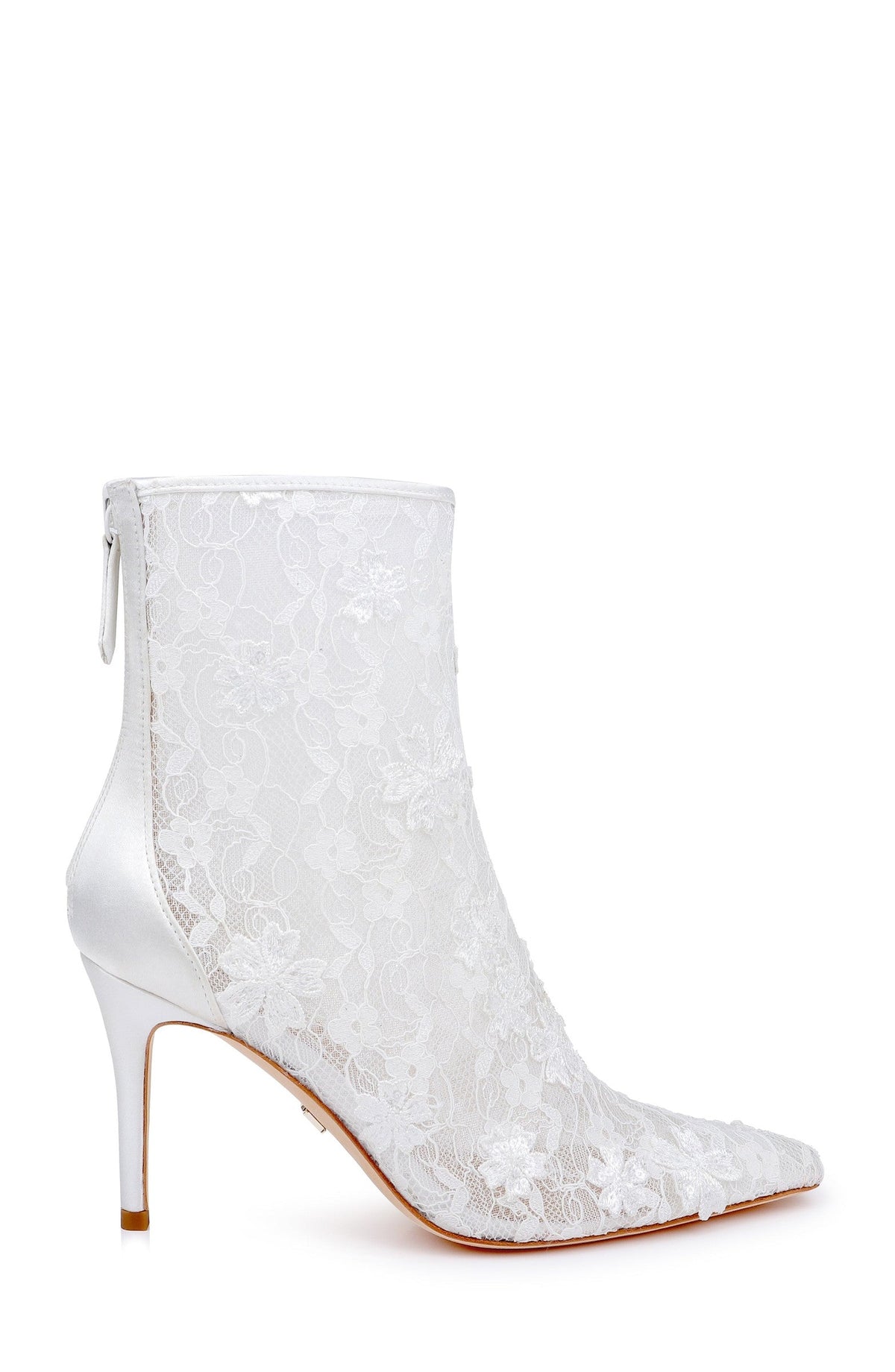 Raya Pointed Toe Zip-Up Ankle Boot