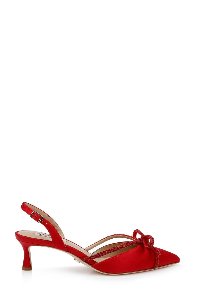 Angelina Slingback Kitten Heels