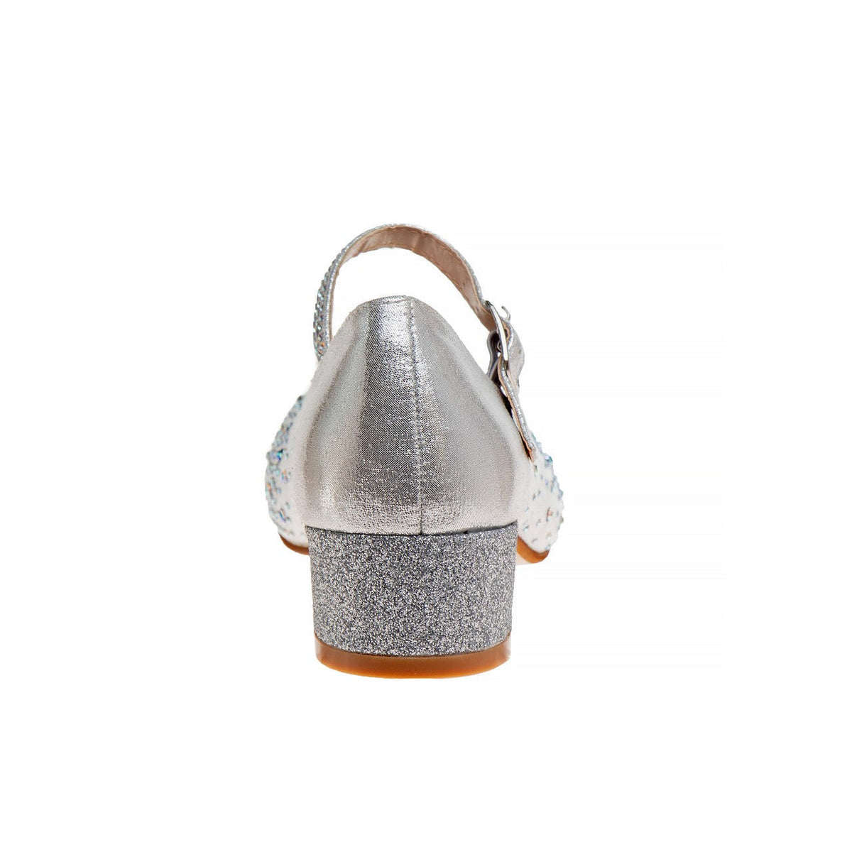 Girls' Buckled Block Heel Dress Shoes