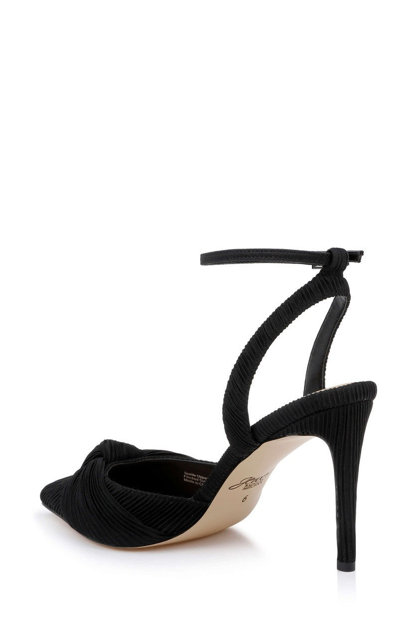 Enid Pointed Toe Ankle Strap Pumps